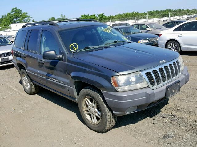 1J4GW48S93C587211 - 2003 JEEP GRAND CHER GRAY photo 1