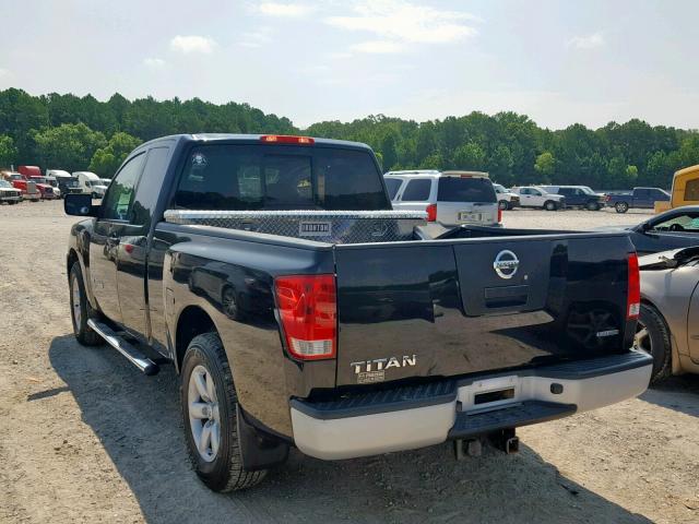 1N6BA0CHXCN330918 - 2012 NISSAN TITAN S BLACK photo 3