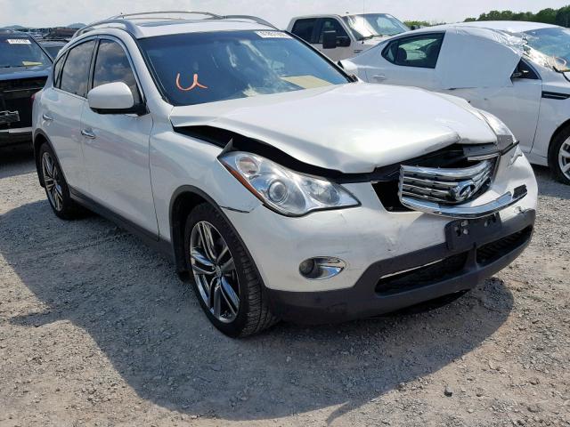 JN1BJ0HP1DM430659 - 2013 INFINITI EX37 BASE WHITE photo 1