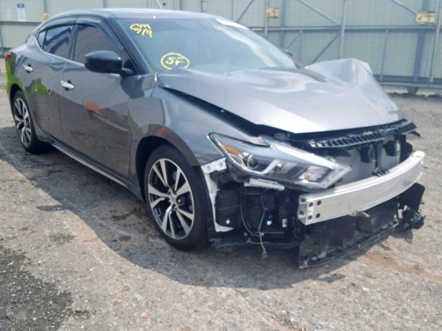 1N4AA6AP1HC386413 - 2017 NISSAN MAXIMA 3.5 GRAY photo 1