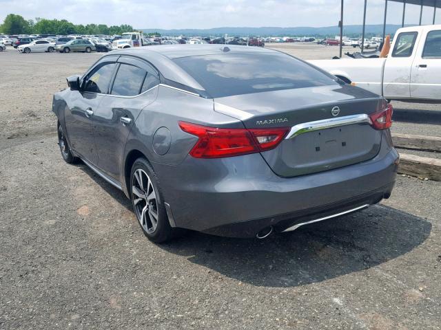 1N4AA6AP1HC386413 - 2017 NISSAN MAXIMA 3.5 GRAY photo 3