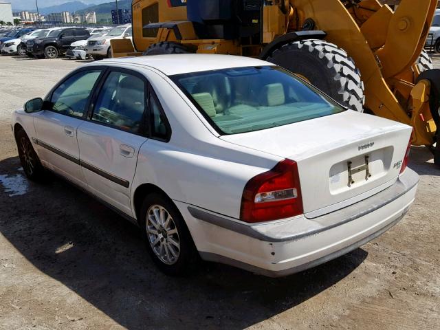 YV1TS94D8Y1084285 - 2000 VOLVO S80 WHITE photo 3