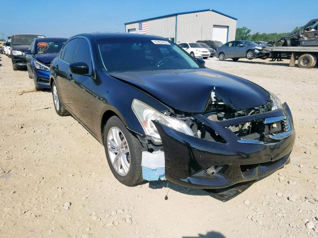 JN1CV6AP2AM404248 - 2010 INFINITI G37 BASE BLACK photo 1