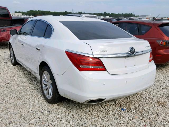 1G4GB5G35EF235063 - 2014 BUICK LACROSSE WHITE photo 3