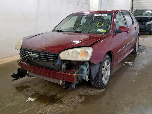 1G1ZT61896F149172 - 2006 CHEVROLET MALIBU MAX 栗色 照片 2