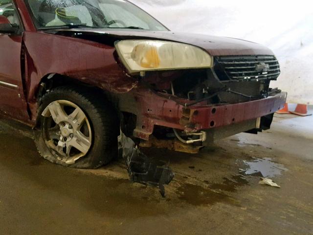 1G1ZT61896F149172 - 2006 CHEVROLET MALIBU MAX 栗色 照片 9
