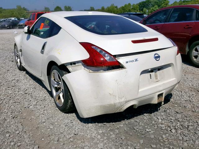 JN1AZ4EH9CM564178 - 2012 NISSAN 370Z BASE WHITE photo 3