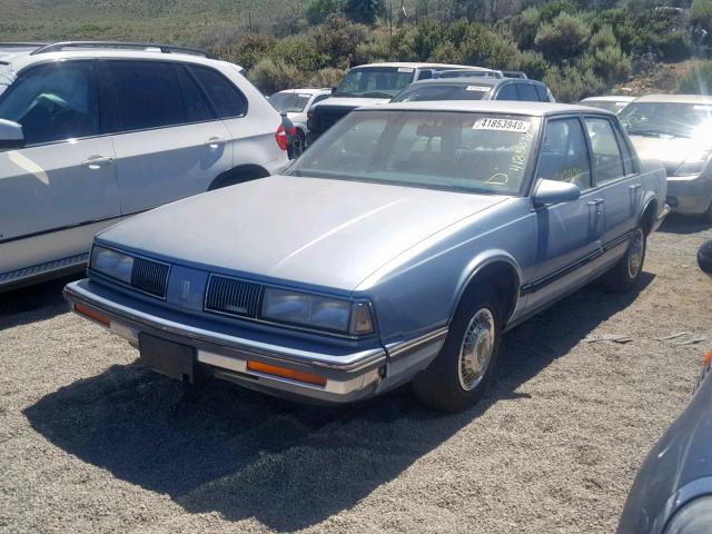 1G3HN54C8KW384275 - 1989 OLDSMOBILE DELTA 88 R BLUE photo 2