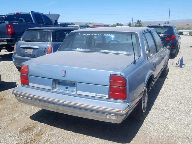 1G3HN54C8KW384275 - 1989 OLDSMOBILE DELTA 88 R BLUE photo 4