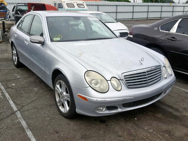 WDBUF56J86A827484 - 2006 MERCEDES-BENZ E 350 SILVER photo 1