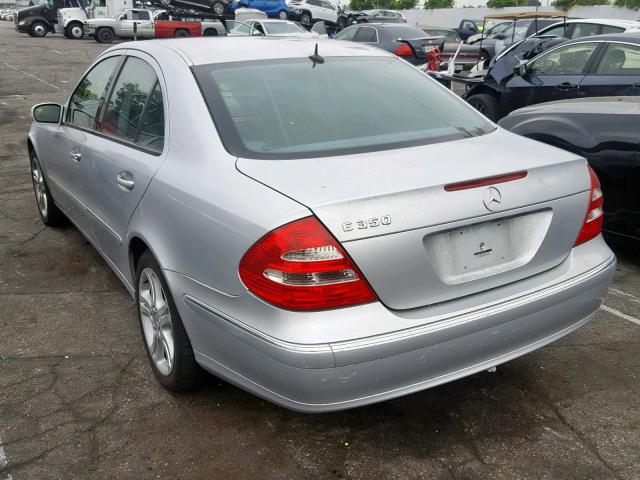 WDBUF56J86A827484 - 2006 MERCEDES-BENZ E 350 SILVER photo 3