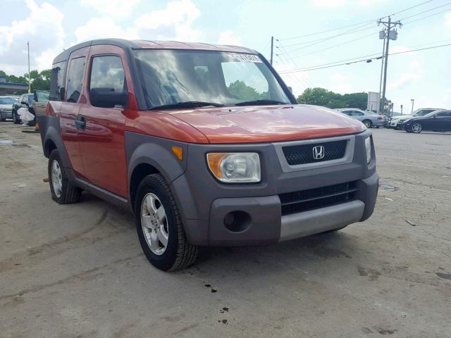 5J6YH27644L026777 - 2004 HONDA ELEMENT EX ORANGE photo 1