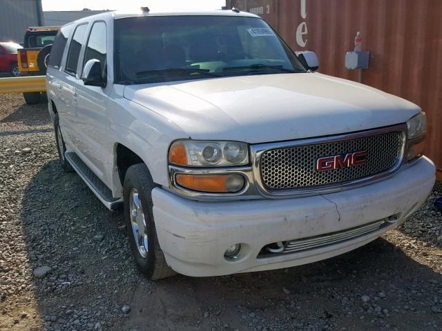 1GKFK66U25J169475 - 2005 GMC YUKON XL D WHITE photo 1