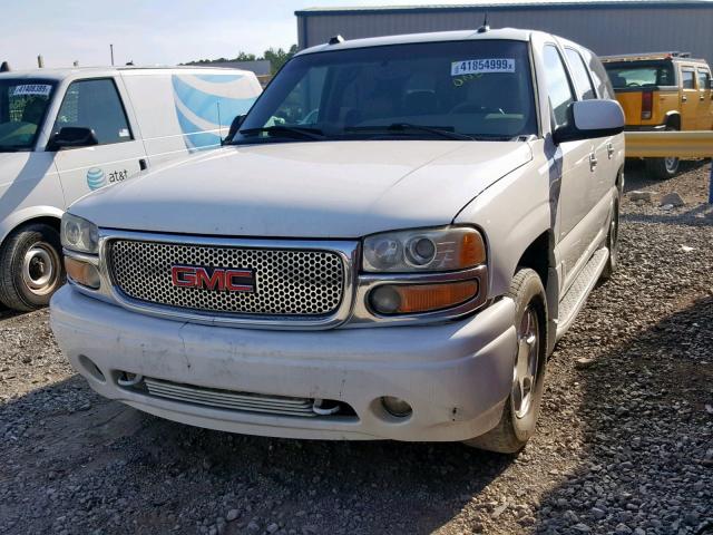 1GKFK66U25J169475 - 2005 GMC YUKON XL D WHITE photo 2