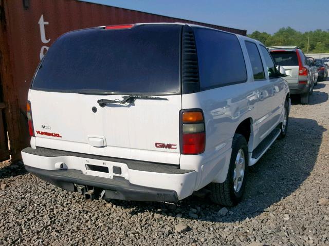 1GKFK66U25J169475 - 2005 GMC YUKON XL D WHITE photo 4