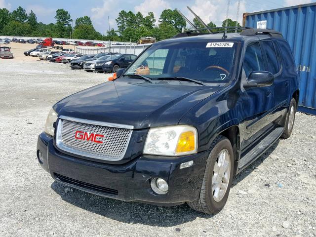 1GKET66M666147721 - 2006 GMC ENVOY DENA BLACK photo 2