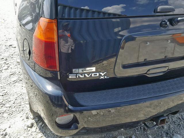 1GKET66M666147721 - 2006 GMC ENVOY DENA BLACK photo 3