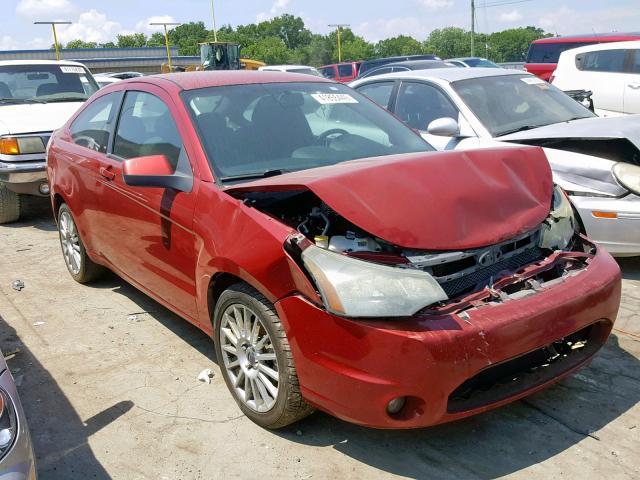 1FAHP33N19W189880 - 2009 FORD FOCUS SES RED photo 1