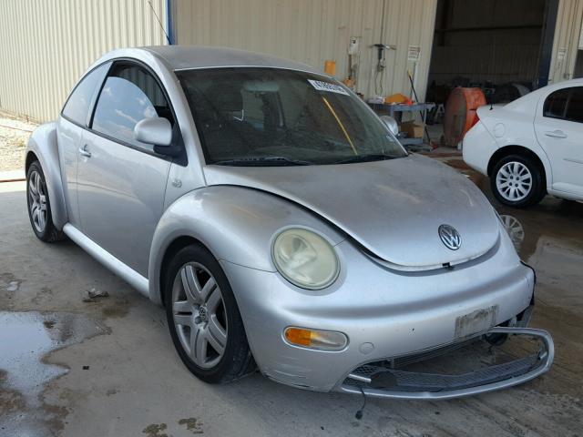 3VWCA21C8XM435478 - 1999 VOLKSWAGEN NEW BEETLE SILVER photo 1