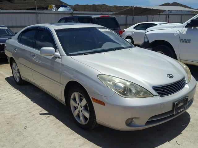 JTHBA30G255085274 - 2005 LEXUS ES 330 SILVER photo 1