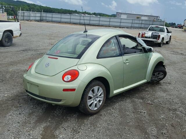 3VWPW31C68M520443 - 2008 VOLKSWAGEN NEW BEETLE 绿色 照片 4