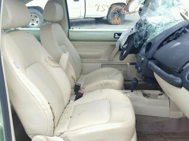 3VWPW31C68M520443 - 2008 VOLKSWAGEN NEW BEETLE 绿色 照片 5