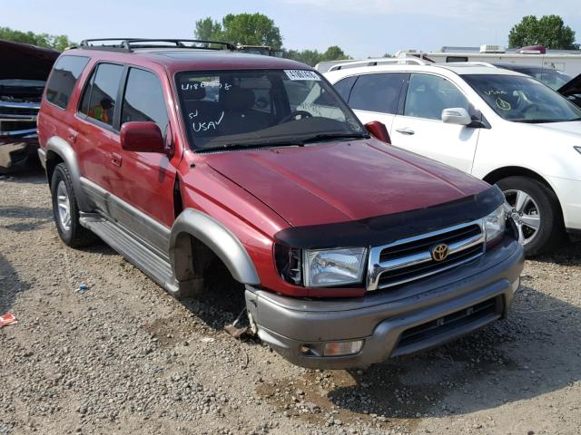 JT3HN87R8X0228821 - 1999 TOYOTA 4RUNNER LI RED photo 1