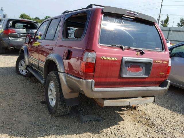 JT3HN87R8X0228821 - 1999 TOYOTA 4RUNNER LI RED photo 3