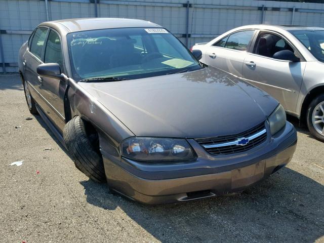 2G1WF52E039306035 - 2003 CHEVROLET IMPALA BEIGE photo 1