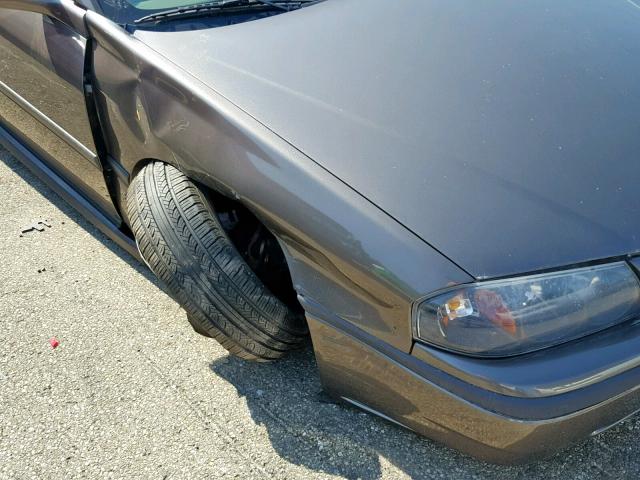 2G1WF52E039306035 - 2003 CHEVROLET IMPALA BEIGE photo 9