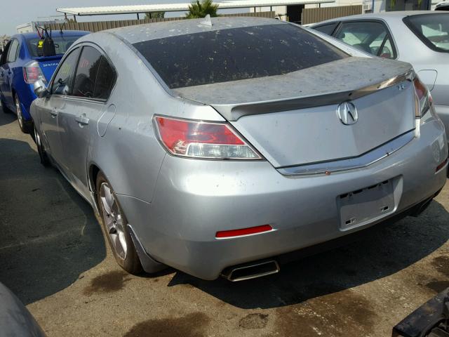 19UUA8F56DA005995 - 2013 ACURA TL TECH SILVER photo 3