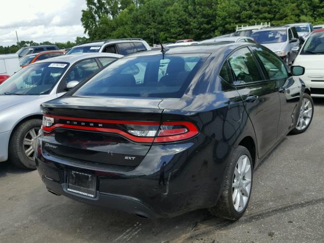 1C3CDFBA9DD288016 - 2013 DODGE DART SXT BLACK photo 4