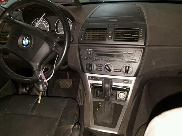 WBXPA73475WC48551 - 2005 BMW X3 2.5I GRAY photo 9