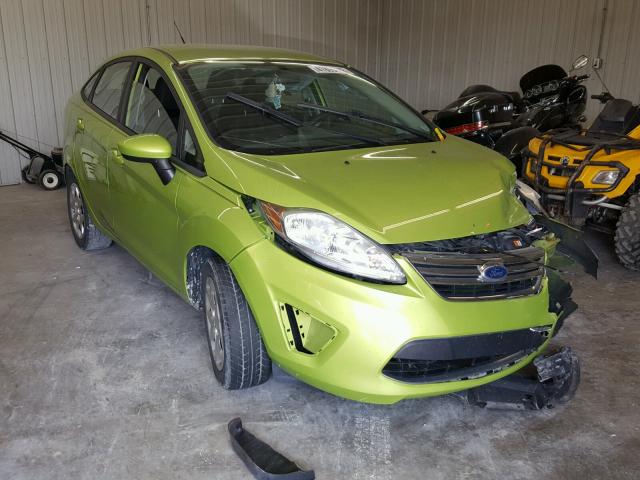 3FADP4BJ0CM157741 - 2012 FORD FIESTA SE GREEN photo 1