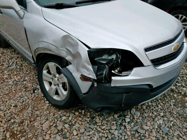 3GNAL2EK3DS571215 - 2013 CHEVROLET CAPTIVA LS 银色 照片 9