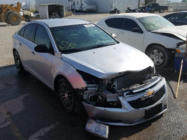 1G1PD5SH2B7187022 - 2011 CHEVROLET CRUZE LS SILVER photo 1