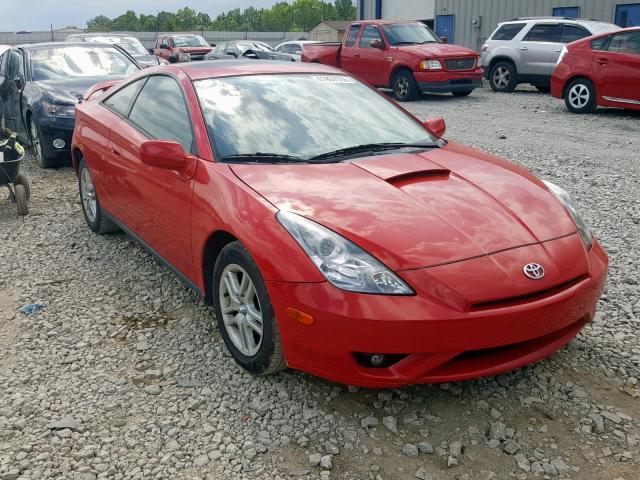 JTDDR32T750189494 - 2005 TOYOTA CELICA GT RED photo 1