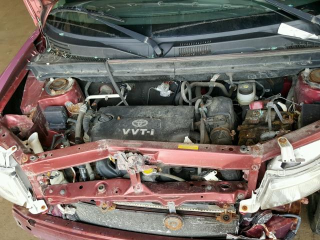 JTLKT324164103063 - 2006 TOYOTA SCION XB PURPLE photo 7