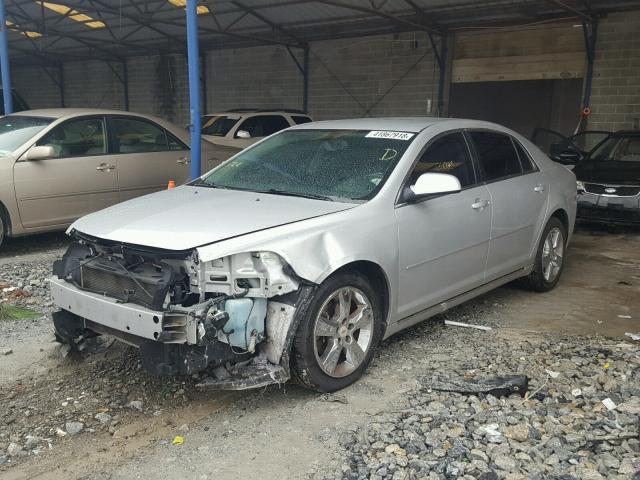 1G1ZD5EU6BF208834 - 2011 CHEVROLET MALIBU 2LT SILVER photo 2