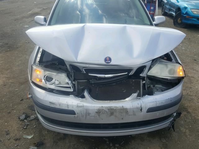 YS3FD49Y761003889 - 2006 SAAB 9-3 BASE SILVER photo 7