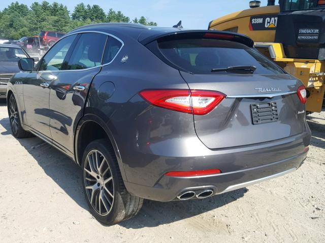 ZN661XUL0HX235181 - 2017 MASERATI LEVANTE CHARCOAL photo 3