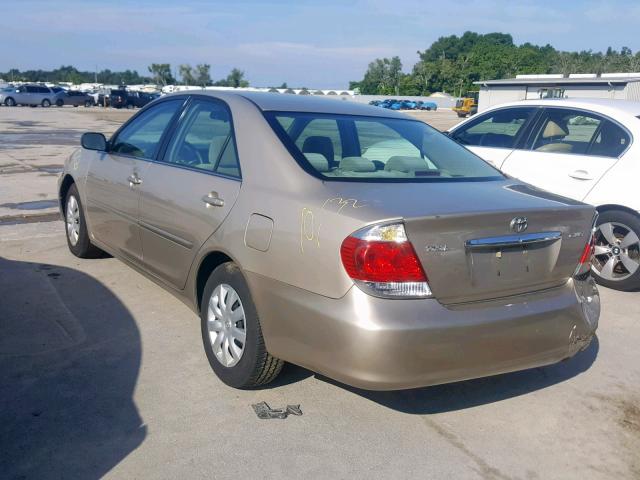 4T1BE32K55U633342 - 2005 TOYOTA CAMRY LE BEIGE photo 3