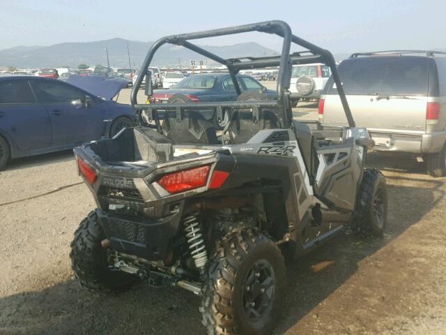 4XAVAE877GB344433 - 2016 POLARIS RZR 900 EP SILVER photo 4