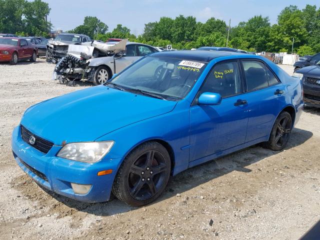 JTHBD192130071072 - 2003 LEXUS IS 300 TWO TONE photo 10