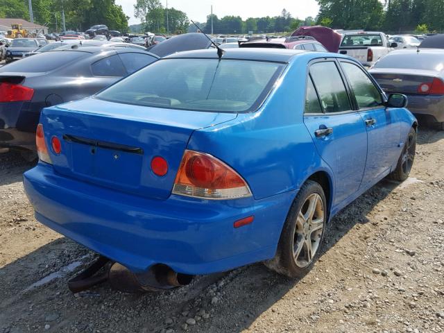 JTHBD192130071072 - 2003 LEXUS IS 300 TWO TONE photo 4