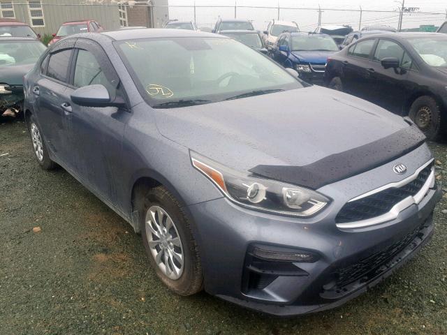 3KPF24ADXKE046541 - 2019 KIA FORTE FE GRAY photo 1