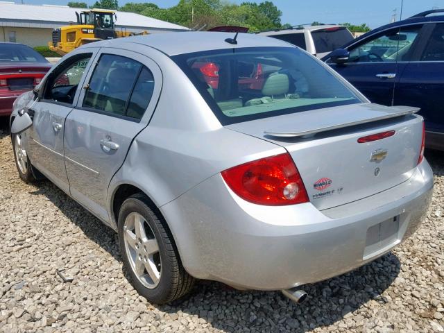 1G1AL58F987161797 - 2008 CHEVROLET COBALT LT SILVER photo 3