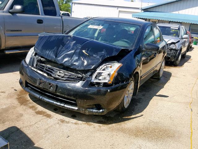 3N1AB6AP6AL617990 - 2010 NISSAN SENTRA 2.0 BLACK photo 2