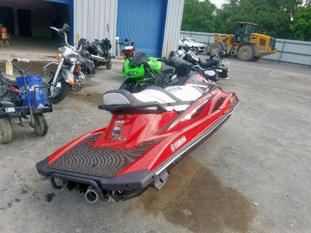 YAMA3530E818 - 2018 YAMAHA VXCRUISER RED photo 4