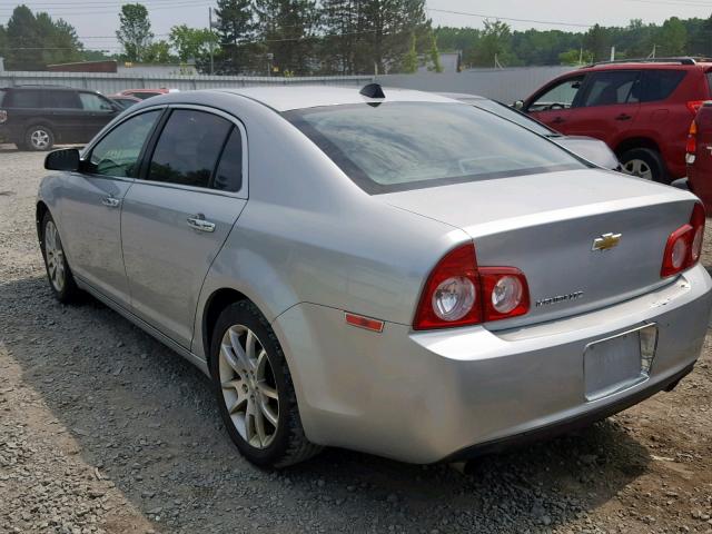 1G1ZG5E76CF277834 - 2012 CHEVROLET MALIBU LTZ ვერცხლისფერი ფოტო 3